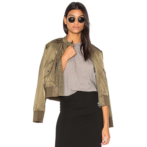 Free People Jackets & Blazers - Free People Moto Bomber Jacket